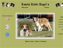 Tablet Screenshot of lovely-little-angels.de